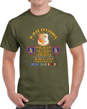 Load image into Gallery viewer, Army - 69th Signal Battalion - Xx Corps - 3rd Army - D Day W Service Command T Shirt, Hoodie and Long Sleeve