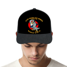 Load image into Gallery viewer, Adult Denim Black Baseball Hat - AAC - 41st Bombardment Squadron - WWII