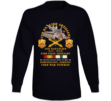 Load image into Gallery viewer, Army - 2nd Bn 83rd Artillery W M110 - Babenhausen Germany W Cold Svc Long Sleeve