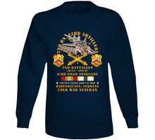 Load image into Gallery viewer, Army - 2nd Bn 83rd Artillery W M110 - Babenhausen Germany W Cold Svc Long Sleeve