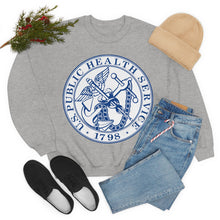 Load image into Gallery viewer, Unisex Heavy Blend Crewneck Sweatshirt - USPHS - United States Public Health Service Seal