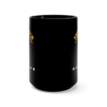 Load image into Gallery viewer, Black Mug 15oz - Army - Ski Branch - Combat on Skis X 300
