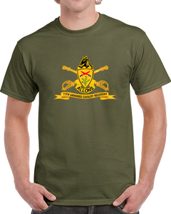 11th Armored Cavalry Regiment w Br - Ribbon Classic T Shirt
