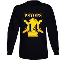 Load image into Gallery viewer, Army - Psyops W Branch Insignia - 14th Battalion Numeral - Line X 300 Long Sleeve