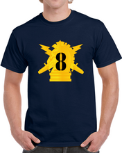 Load image into Gallery viewer, Army - Psyops W 8th Battalion Numeral - Line X 300 Classic T Shirt