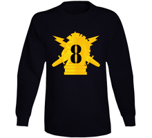 Load image into Gallery viewer, Army - Psyops W 8th Battalion Numeral - Line X 300 Long Sleeve