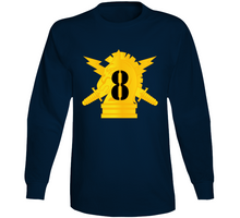 Load image into Gallery viewer, Army - Psyops W 8th Battalion Numeral - Line X 300 Long Sleeve