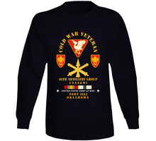 Load image into Gallery viewer, Cold War Vet - 46th Artillery Group - Fort Sill, OK - Missle Branch w COLD SVC Long Sleeve
