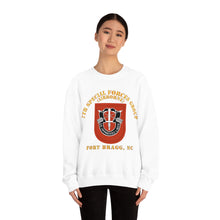 Load image into Gallery viewer, Unisex Heavy Blend Crewneck Sweatshirt - Army - 7th Special Forces Group W Flash - Fbnc