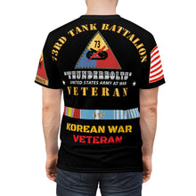 Load image into Gallery viewer, AOP - Army - 73rd Tank Battalion, THUNDERBOLTS, 7th Infantry Division, Korean War Veteran