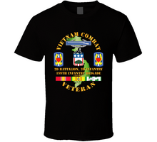 Load image into Gallery viewer, Army - Vietnam Combat Veteran, 2nd Battalion, 3rd Infantry, 199th Infantry Brigade with Vietnam Service Ribbons - T-Shirts - Classic