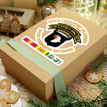 Load image into Gallery viewer, Kiss-Cut Stickers - Army - 58th Infantry Platoon - Scout Dog - w VN SVC