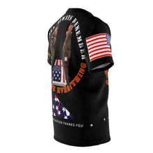 Load image into Gallery viewer, All Over Printing - We Will Always Remember - We will never forget - Folded Flag - A Grateful Nation Thanks You