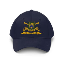 Load image into Gallery viewer, Twill Hat - Army - 16th Cavalry Regiment w Br - Ribbon - Hat - Direct to Garment (DTG)