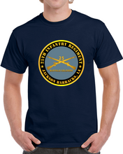 Load image into Gallery viewer, Army - 25th Infantry Regiment - Jackson Barracks, LA - Buffalo Soldiers w Inf Branch Classic T Shirt & Crewneck Sweatshirt