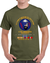 Load image into Gallery viewer, Army - 511th Pir 11th Airborne Div - Wwii W Pac - Phil Svc Classic T Shirt