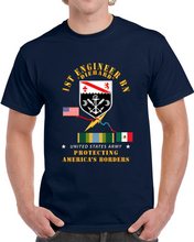 Load image into Gallery viewer, Army - Faithful Patriot - 1st Engineer Bn - Protecting Boder W Afsm Svc Classic T Shirt