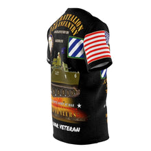 Load image into Gallery viewer, All Over Printing (AOP) - Army - 1st Battalion, 7th Infantry Regiment, 3rd Infantry Division, Aschaffenburg , Germany, with Cold War Service Ribbons