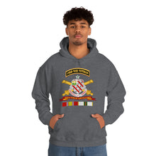 Load image into Gallery viewer, Unisex Heavy Blend Hooded Sweatshirt - Army - 8th Field Artillery w Br - Ribbon COLD WAR Vet Tab