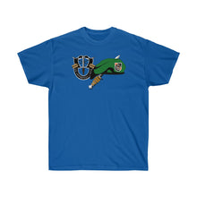 Load image into Gallery viewer, Unisex Ultra Cotton Tee - 5th Special Forces Group (Airborne) Beret/Dagger - Vietnam Veteran with Vietnam Map