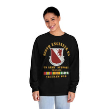 Load image into Gallery viewer, Unisex Classic Long Sleeve T-Shirt - Army - 809th Engineer Bn - Thailand W Vn Svc X 300