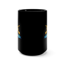 Load image into Gallery viewer, Black Mug 15oz - Army - 3d Infantry Regiment - DUI w Br - Ribbon X 300