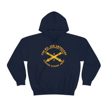 Load image into Gallery viewer, Unisex Heavy Blend™ Hooded Sweatshirt - Army - 2nd Bn 4th Field Artillery Regt - 105mm w Arty Br