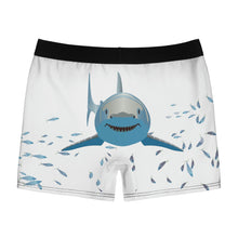 Load image into Gallery viewer, Men's Boxer Briefs - Great White Shark with Entourage