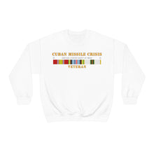 Load image into Gallery viewer, Unisex Heavy Blend Crewneck Sweatshirt - Navy - Cuban Missile Crisis w AFEM COLD SVC
