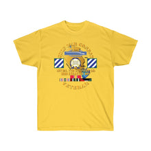 Load image into Gallery viewer, Unisex Ultra Cotton Tee - Army - Gulf War Combat Infantry Vet w 1st Bn 7th Inf - 3rd ID SSI