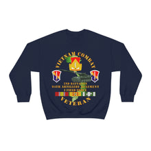 Load image into Gallery viewer, Unisex Heavy Blend Crewneck Sweatshirt - Army - Vietnam Combat Vet - 2nd Bn 94th Artillery - I Field Force w M107
