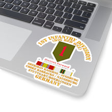Load image into Gallery viewer, Kiss-Cut Stickers - Army - 1st Infantry Division Forward - Germany w COLD WAR SVC