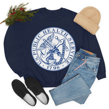 Load image into Gallery viewer, Unisex Heavy Blend Crewneck Sweatshirt - USPHS - United States Public Health Service Seal