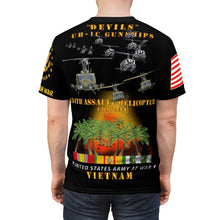 Load image into Gallery viewer, AOP - Vietnam - 134th Assault Helicopter Company with Devils Gunships with Vietnam Service Ribbons