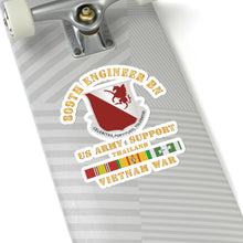 Load image into Gallery viewer, Kiss-Cut Stickers - Army - 809th Engineer Bn - Thailand w VN SVC X 300