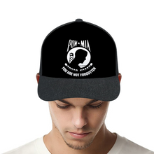 Load image into Gallery viewer, POW - MIA - Hat - Adult Denim Black Baseball Hat