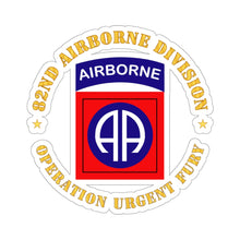 Load image into Gallery viewer, Kiss-Cut Stickers - 82nd Airborne Division - Operation Urgent Fury