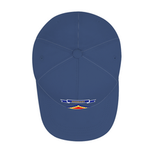 Load image into Gallery viewer, US 7th Army - 7 Steps to Hell w Germany Tab - TRUE NAVY AOP Unisex Adjustable Curved Bill Baseball Hat