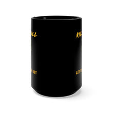 Load image into Gallery viewer, Black Mug 15oz - Army - Ranger Patrol Cap - Skull - Killem All - Let God Sortem Out X 300