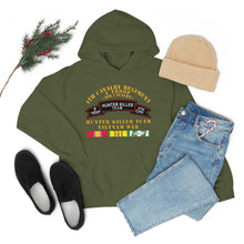 Load image into Gallery viewer, Unisex Heavy Blend Hooded Sweatshirt - Army - F Troop 4th Cav - Hunter Killer w Vietnam War SVC