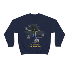 Load image into Gallery viewer, Unisex Heavy Blend Crewneck Sweatshirt - Army - Cavalry Hat - Air Assault w Branch w Slicks