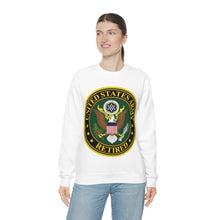 Load image into Gallery viewer, Unisex Heavy Blend Crewneck Sweatshirt - Army - US Army Retired