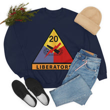 Load image into Gallery viewer, Unisex Heavy Blend Crewneck Sweatshirt - Army - 20th Armored Division - Liberators wo Txt