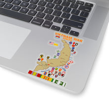 Load image into Gallery viewer, Kiss-Cut Stickers - Map - Vietnam Units - 3 wo DS