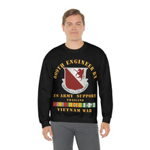 Load image into Gallery viewer, Unisex Heavy Blend Crewneck Sweatshirt - Army - 809th Engineer Bn - Thailand w VN SVC X 300