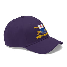 Load image into Gallery viewer, Twill Hat - Army - 299th Cavalry Regiment w Br - Ribbon- Hat - Direct to Garment (DTG) - Printed