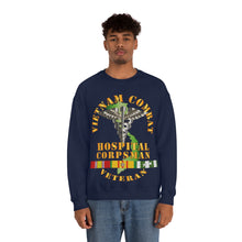 Load image into Gallery viewer, Unisex Heavy Blend Crewneck Sweatshirt - USN - USMC - Vietnam Combat Veteran Hospital Corpsman X 300