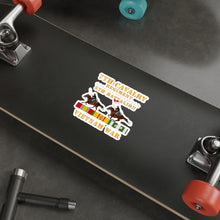 Load image into Gallery viewer, Die-Cut Stickers - 5th Battalion, 7th Cavalry Regiment - Vietnam War with 2 Cavalry Riders and Vietnam Service Ribbons