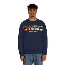 Load image into Gallery viewer, Unisex Heavy Blend Crewneck Sweatshirt - Navy - Cuban Missile Crisis w AFEM COLD SVC