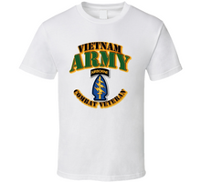 Load image into Gallery viewer, ARMY - SF - SSI - Vietnam - Combat Vet - T-Shirts - Classic